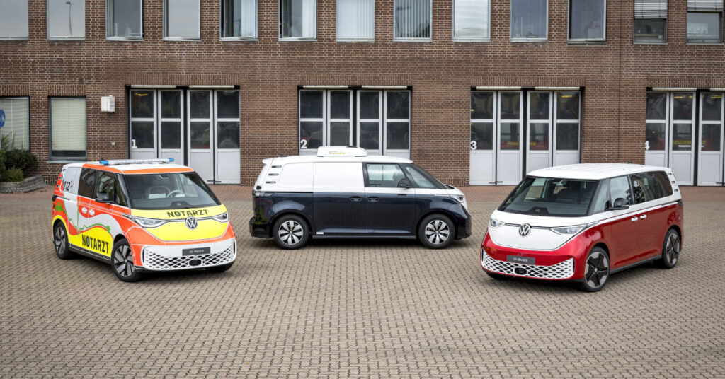 Para el transporte, refrigerados, equipados como ambulancia… así son los nuevos prototipos Volkswagen ID. Buzz