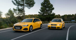 Audi lanza dos imponentes ediciones limitadas de altas prestaciones del RS 4 y el RS 5