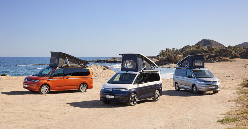 La nueva generación del Volkswagen California es más espaciosa, versátil y sostenible