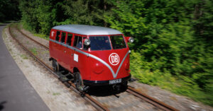 El Bulli ferroviario: un Volkswagen que circulaba sobre raíles